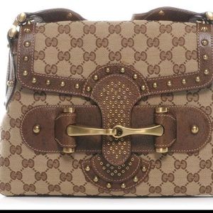 Gucci horse-bit cute handbag